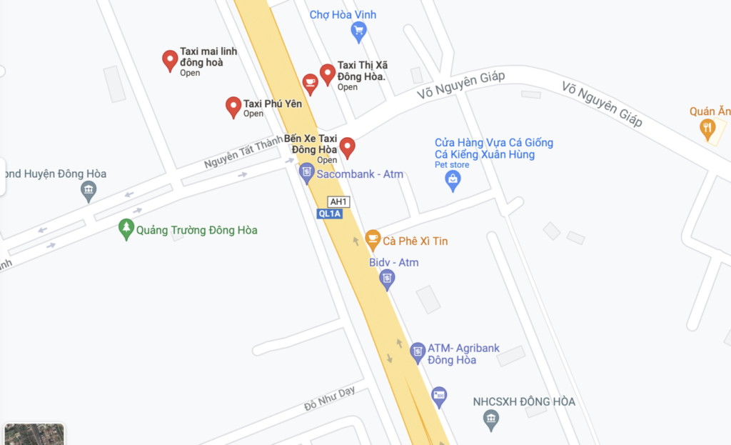 taxi đông hòa phú yên